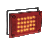Narva Model 48 Led Rear Stop/Tail Lamp Red 9-33V - 94808NA