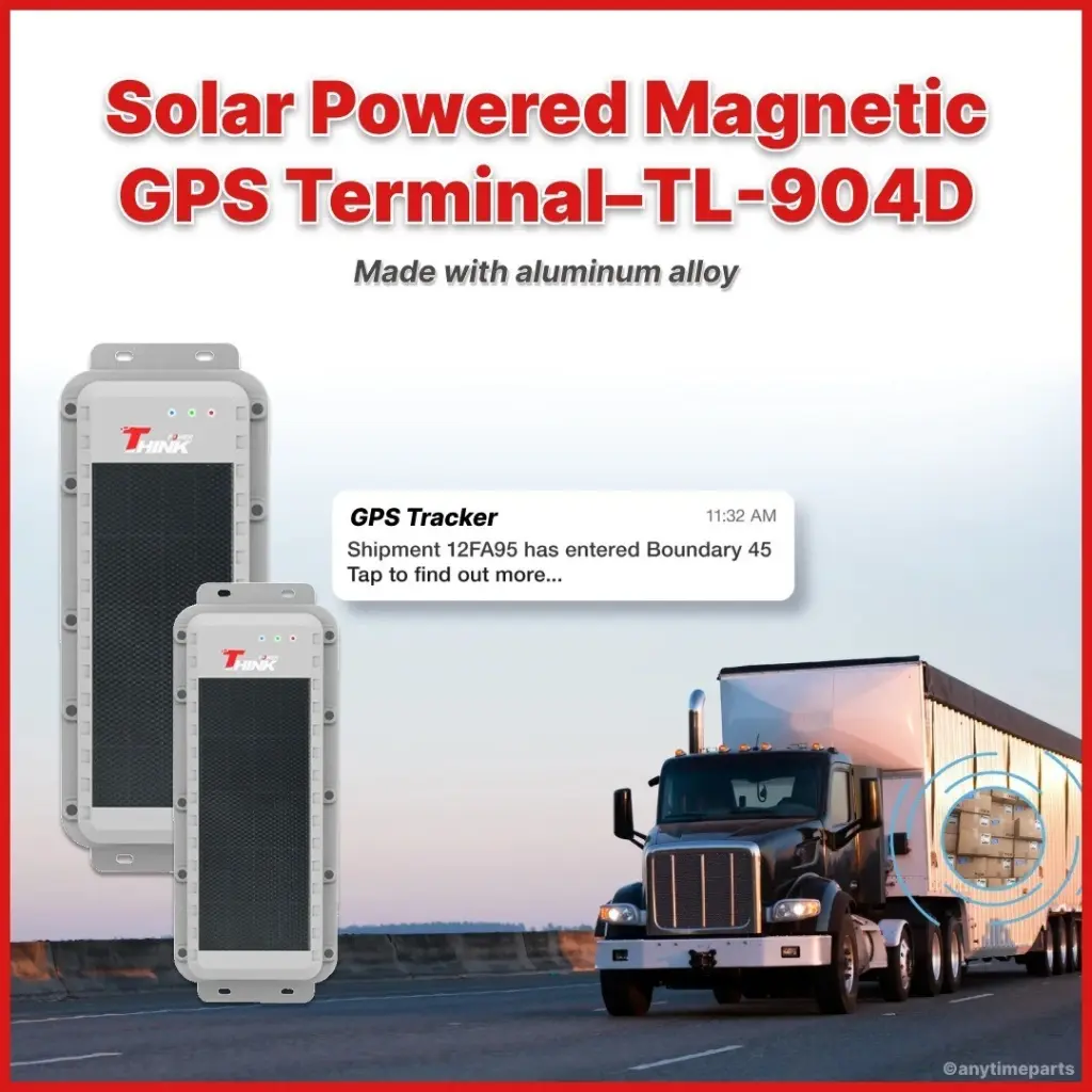 [TRACK-TL-904D] Solar Powered Magnetic GPS Terminal–TL-904D product only