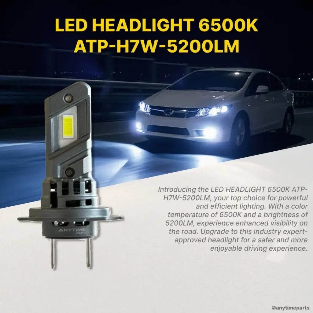 [ATP-H7W-5200LM] LED HEADLIGHT 6500K ATP-H7W-5200LM