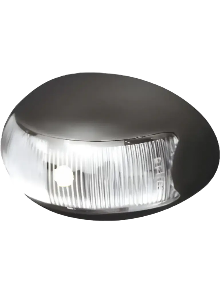 [ATP-BR3WH] Roadvision 10-30V LED Oval Marker Lamp 60 X 37 - White 2.5m -BR3WH