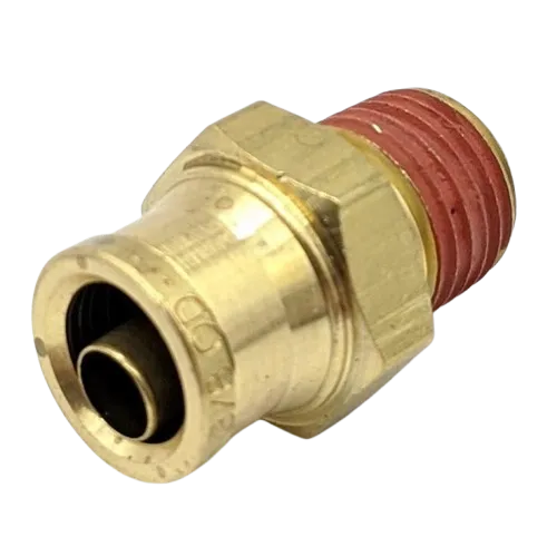 [1868X6X6] Male Connector Quick Connect 3/8" Tube X 3/8" Mpt