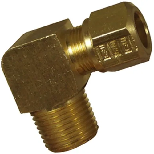 [1869X8S] Male Elbow 90* 1/2" Tube X 3/8" Npt Q
