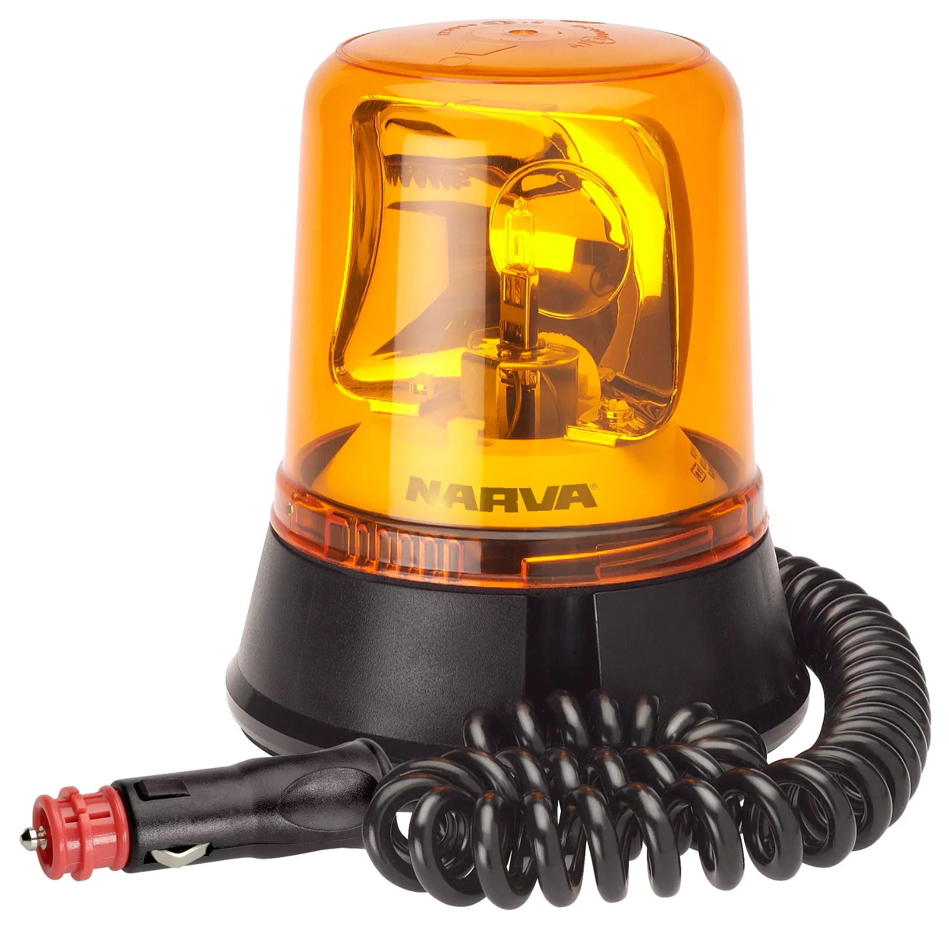 [85658ANA] Optimax Rotating Beacon (Amber) MAGnetic BAse 12/24 Volt